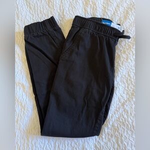 Old Navy Kids Black Cotton Joggers, Boys L (10-12)